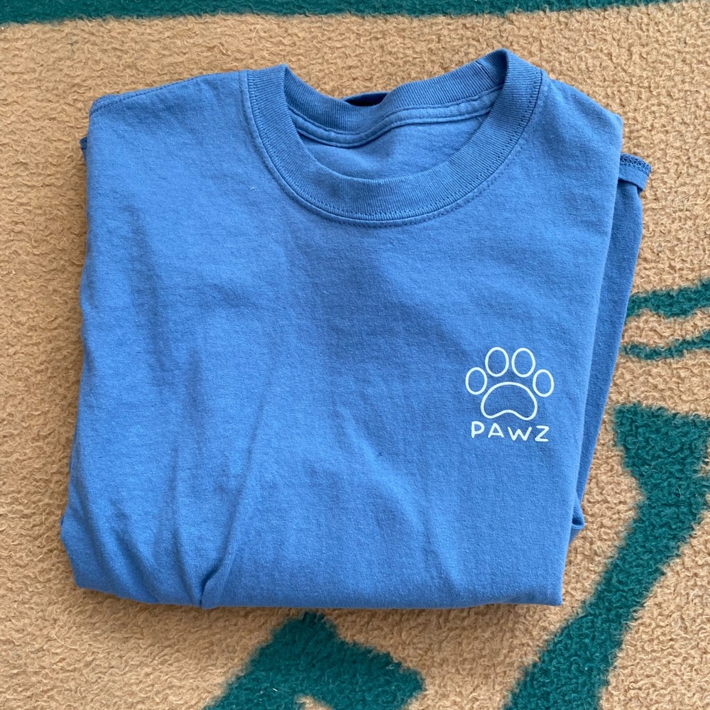 Pawz-Blue Long Sleeve Small